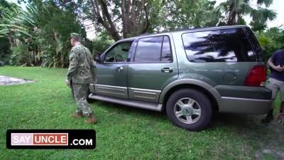 Two Cute Teen Boys Get A Military Training By Their Friend And Get The Taste Of The Army Dis - boyfriendtv.com